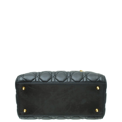 Dior Lady Dior Leather Handbag Style 24