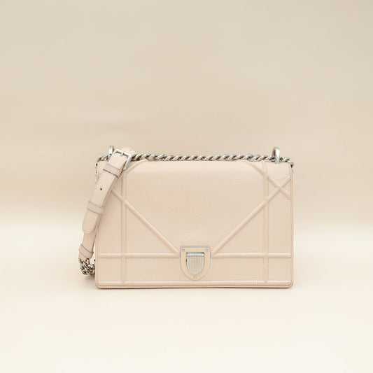 Christian Dior Bicolor Diorama Medium Bag