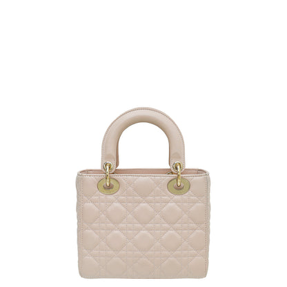 Christian Dior Light Pink Lucky Badges My Lady Dior Small Bag