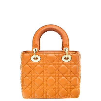Christian Dior Caramel Lady Dior My Abcdior Small Bag