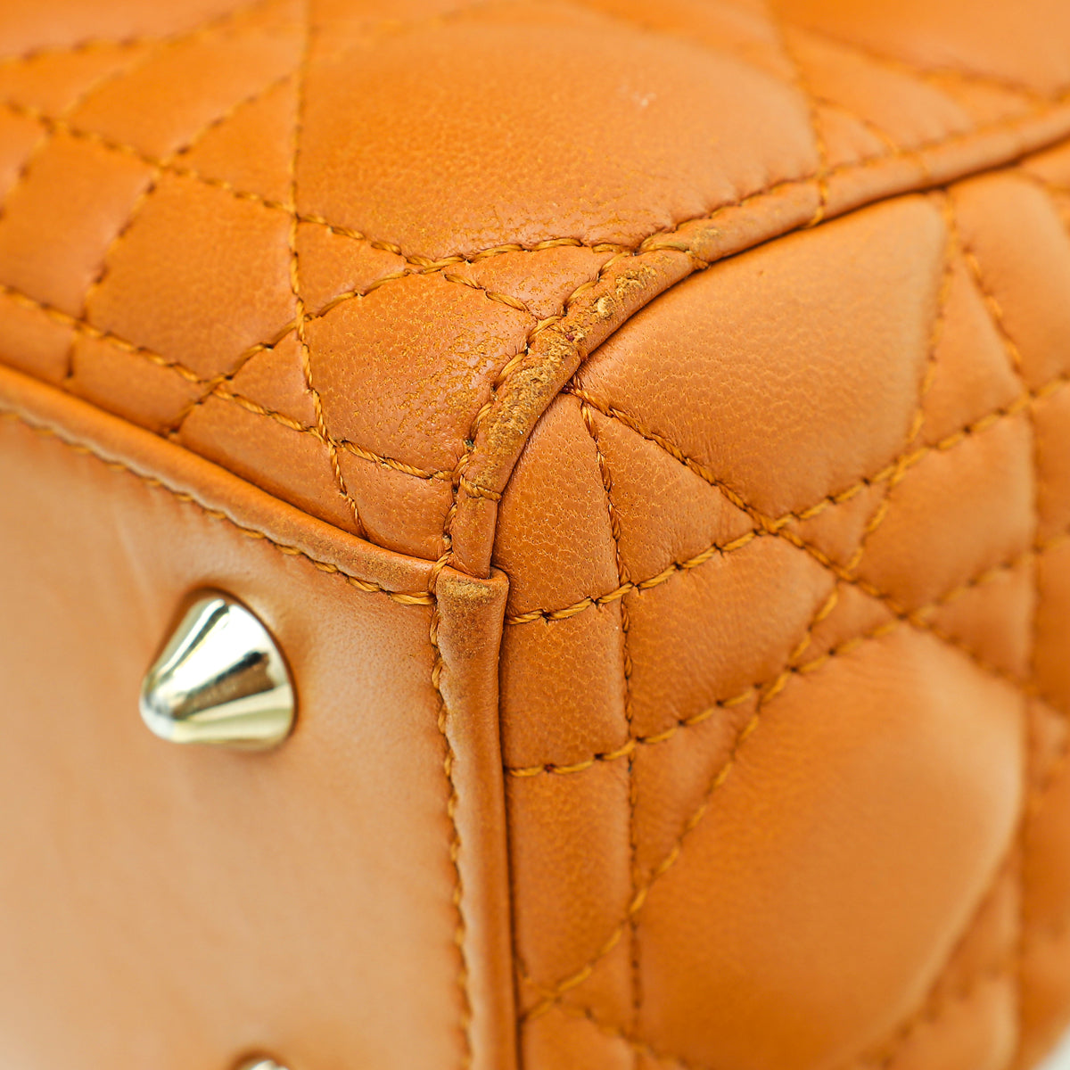 Christian Dior Caramel Lady Dior My Abcdior Small Bag