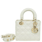 Christian Dior White Lady Dior Small My Abcdior Bag