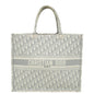 Dior Book Tote Oblique Grey Tote Bag