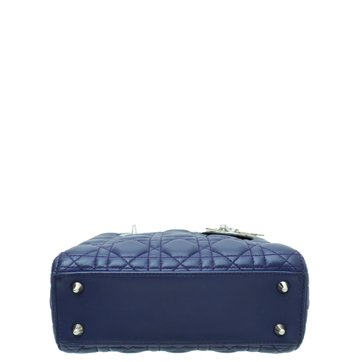 Christian Dior Navy Blue Lady Dior My Abcdior Small Bag