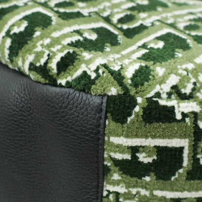 Christian Dior Bicolor Oblique Soft Saddle Bag