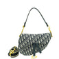 Dior Saddle Oblique Blue Crossbody Style 4