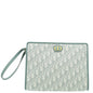 Christian Dior Grey 30 Montaigne Oblique Medium Pouch