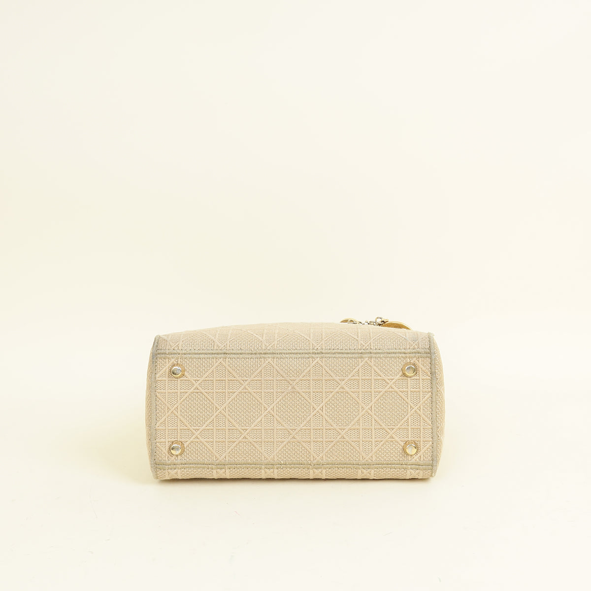 Dior D-Lite Cannage Beige Tote Bag