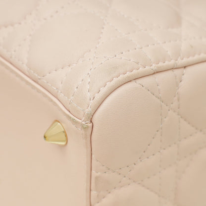 Christian Dior Light Pink Lady Dior Medium Bag