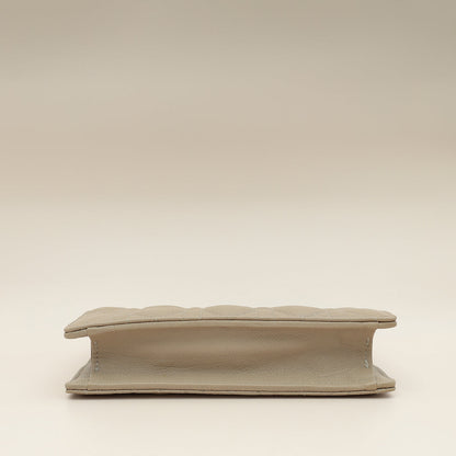 Christian Dior Sand Supple Caro Every Dior Cannage Pouch
