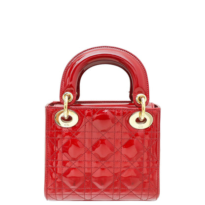 Dior Lady Dior Leather Handbag Style 23