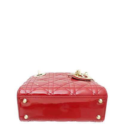 Dior Lady Dior Leather Handbag Style 23