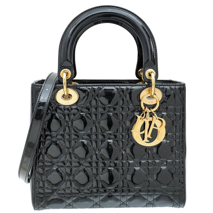 Dior Lady Dior Leather Handbag Style 67