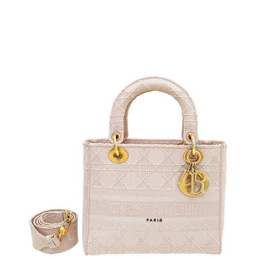Dior D-Lite Cannage Tote Bag