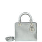 Dior Lady Dior Cannage Silver Handbag Cannage
