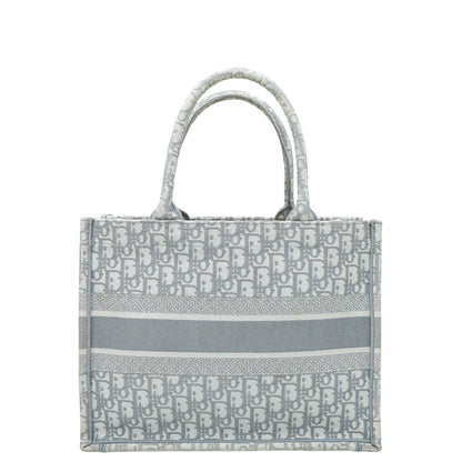 Christian Dior Grey Oblique Book Tote Medium Bag