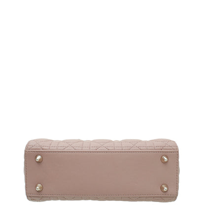 Christian Dior Rose De Vents Lady Dior My Abcdior Small Bag