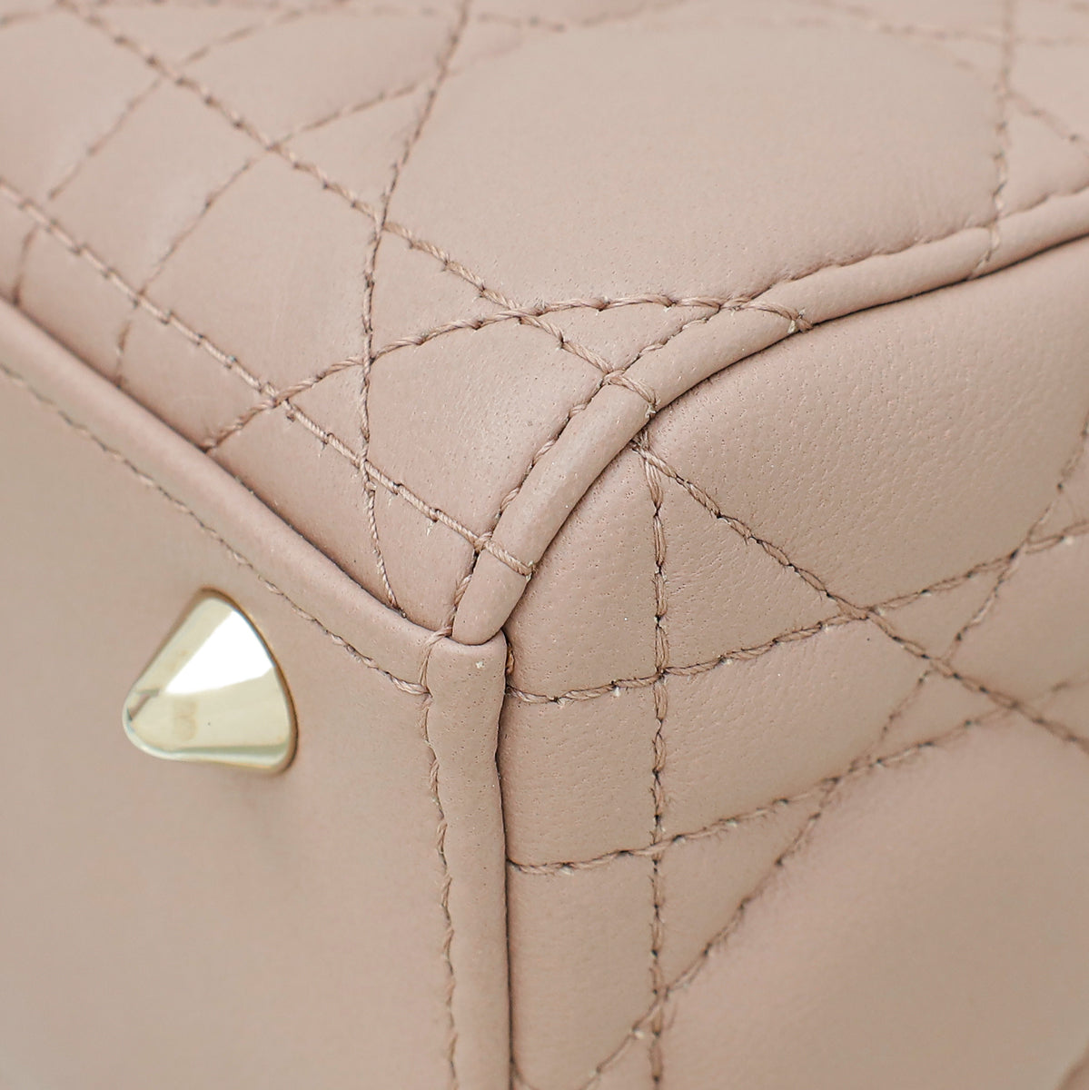 Christian Dior Rose De Vents Lady Dior My Abcdior Small Bag