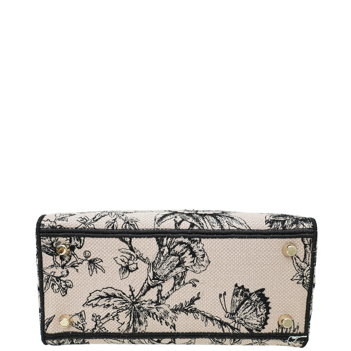 Christian Dior Powder Pink D-Lite Jardin Botanique Embroidery Medium Bag