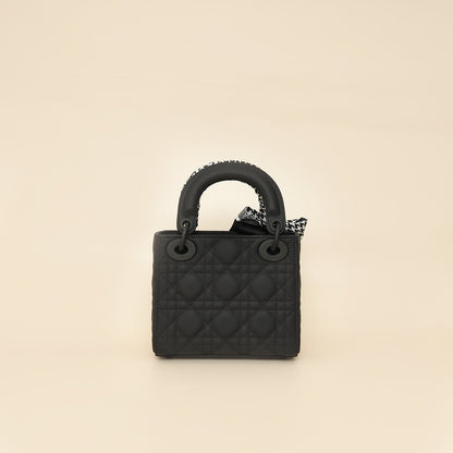 Dior Lady Dior Leather Handbag Style 77
