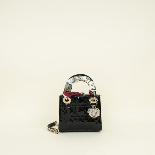 Dior Lady Dior Leather Handbag Style 96