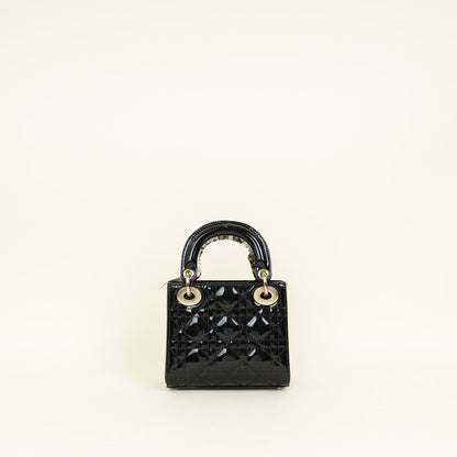 Dior Lady Dior Leather Handbag Style 96