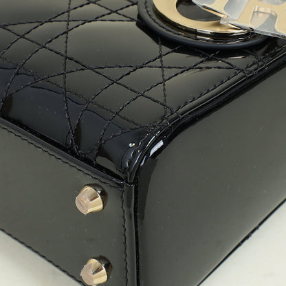 Dior Lady Dior Leather Handbag Style 96