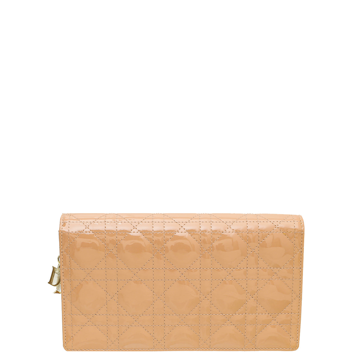 Christian Dior Rose Des Vents Lady Dior Chain Pouch