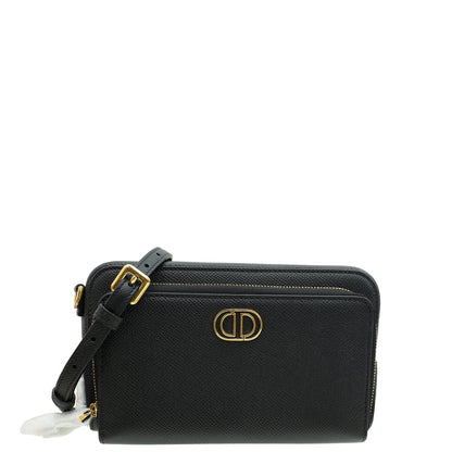 Dior Caro Leather Crossbody Black