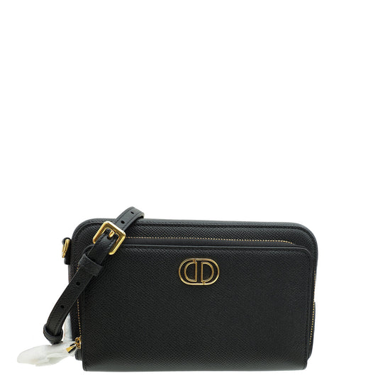 Dior Caro Leather Crossbody Black