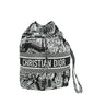 Christian Dior Bicolor Plan De Paris Motif Diortravel Pouch