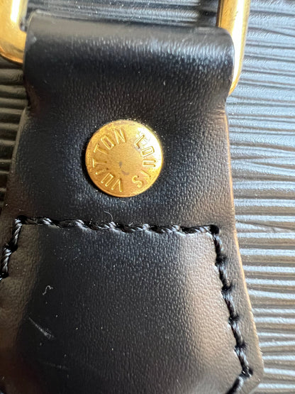 Louis Vuitton Alma PM Black Epi