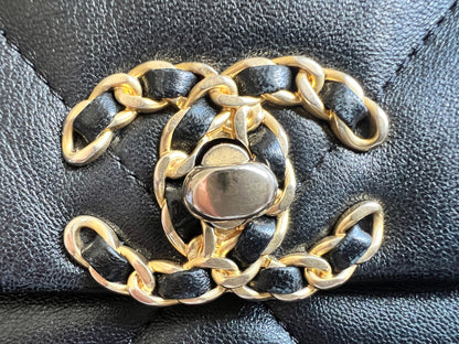 Chanel Small 19 in Black Lambskin (RRP £5,590)