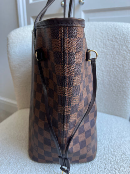 Louis Vuitton Neverfull MM Damier Ebene Cherry Interior (RRP £1,430)