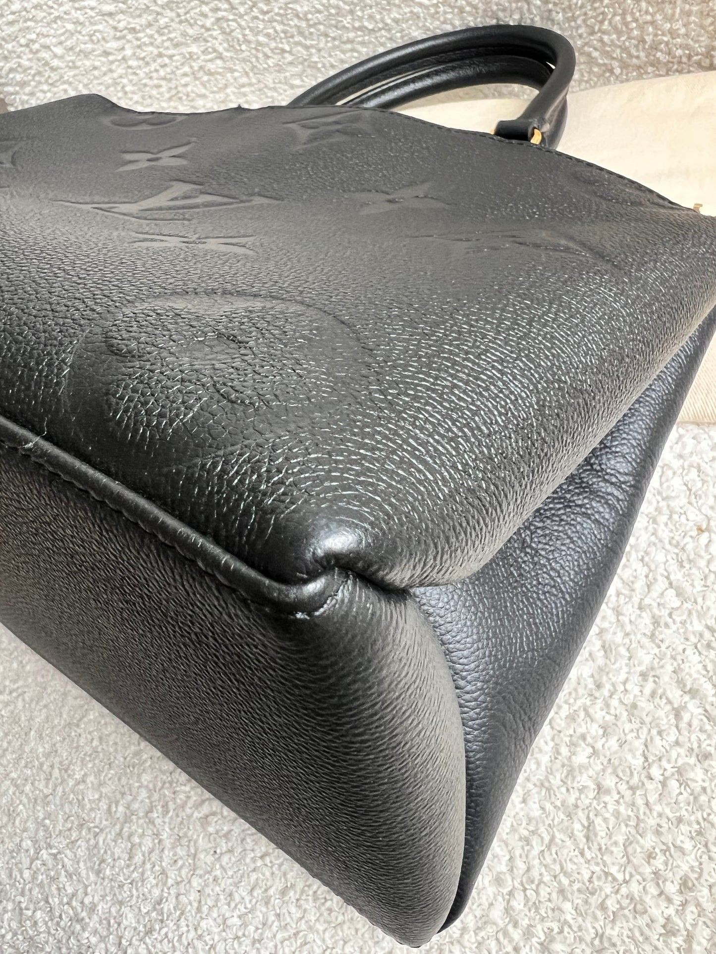 Louis Vuitton Petit Palais Black Empreinte (RRP £2,350)
