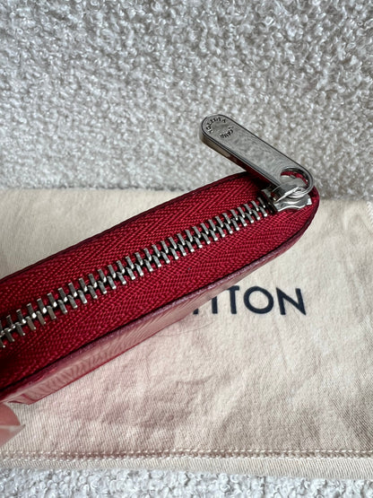 Louis Vuitton Zippy Coin Purse in Red Epi (RRP £390)