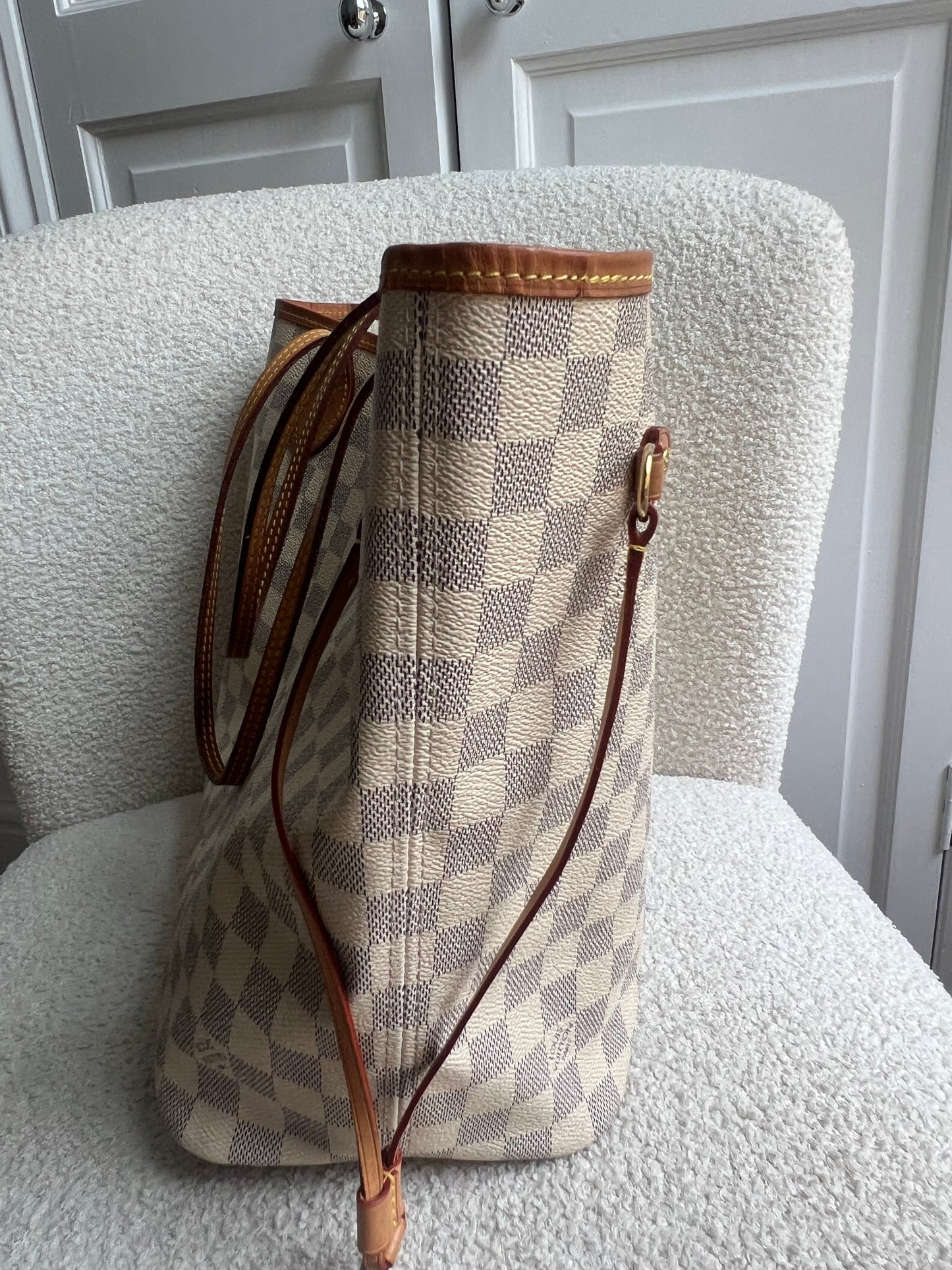 Louis Vuitton Neverfull MM Monogram Damier Azur (RRP £1,470)