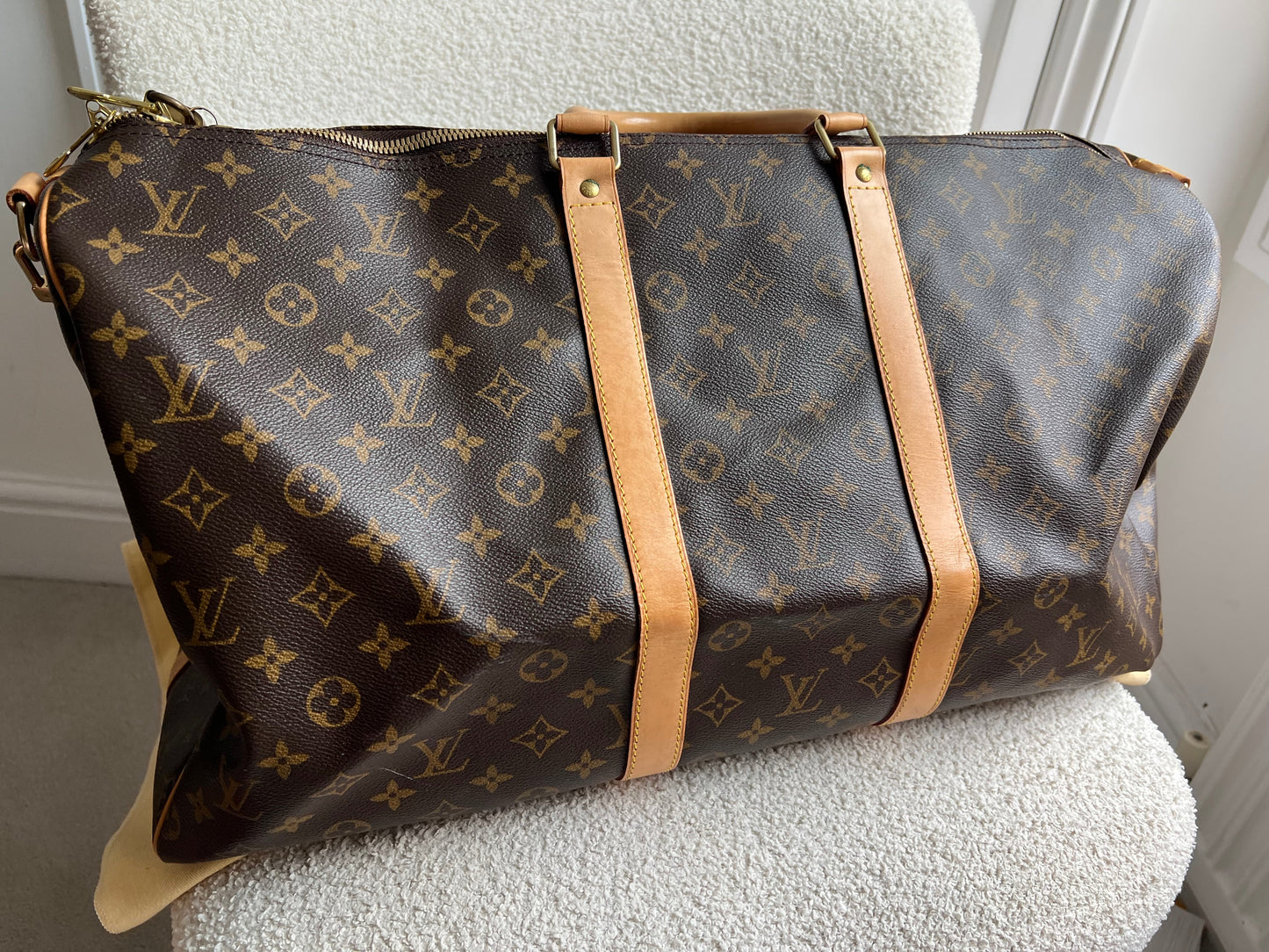 Louis Vuitton Vintage Keepall Bandouliere 55