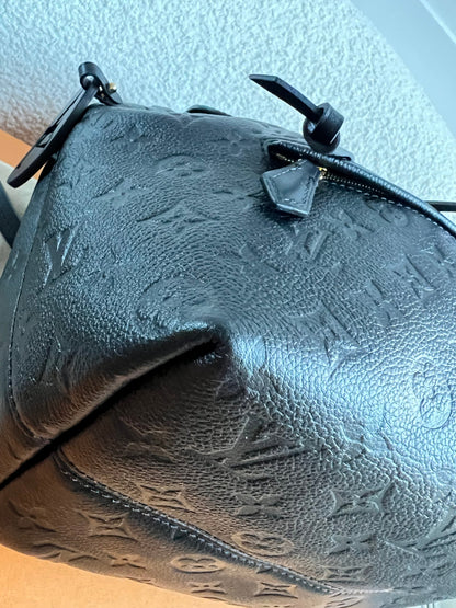Louis Vuitton Montsouris Backpack Black Empreinte (RRP £2170)