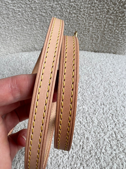 Louis Vuitton Natural Leather Shoulder Strap