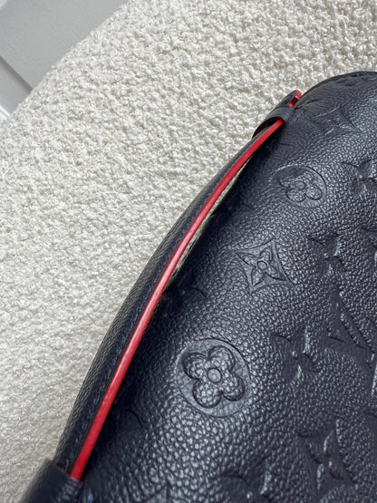 Louis Vuitton Pochette Metis Marine Rouge Empreinte (RRP £2,200)