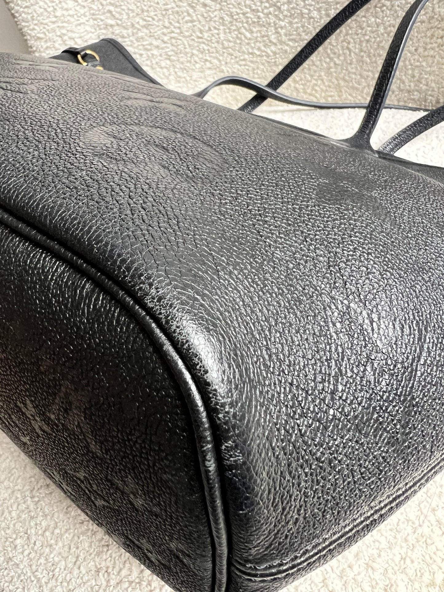Louis Vuitton Neverfull MM Black Empreinte (RRP £1,970)