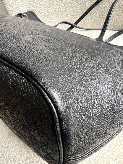 Louis Vuitton Neverfull MM Black Empreinte (RRP £1,970)