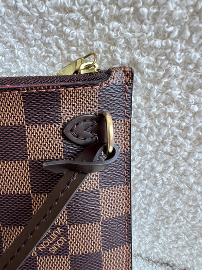 Louis Vuitton Pouch (from Neverfull) in Damier Ebene