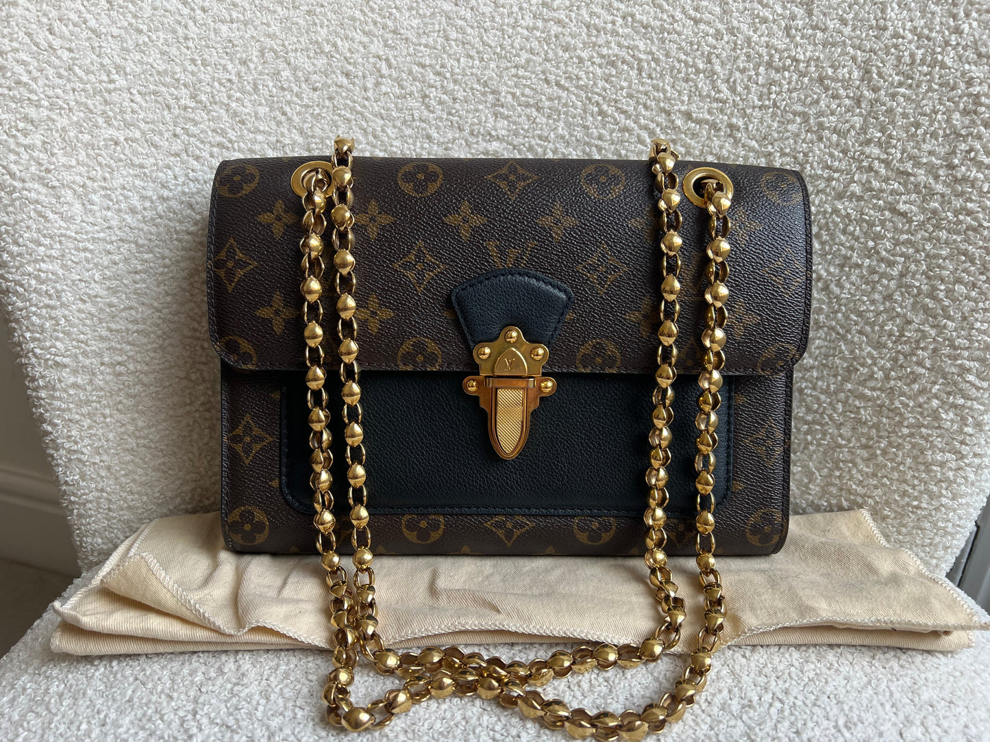Louis Vuitton Victoire Monogram and Black (RRP £2000)