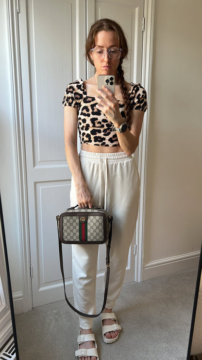 Gucci GG Ophidia Supreme Small Crossbody Bag (RRP £1240)