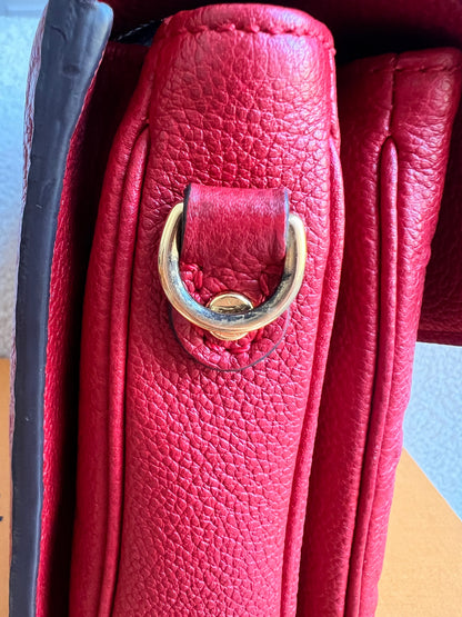 Louis Vuitton Pochette Metis Red Empreinte (RRP £2,130)