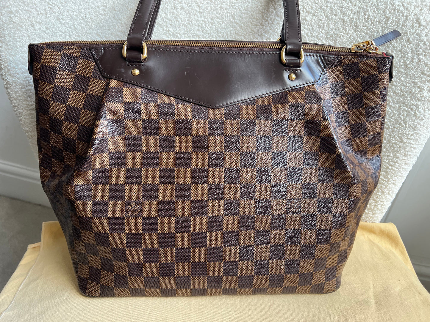 Louis Vuitton Westminster MM Tote Damier Ebene