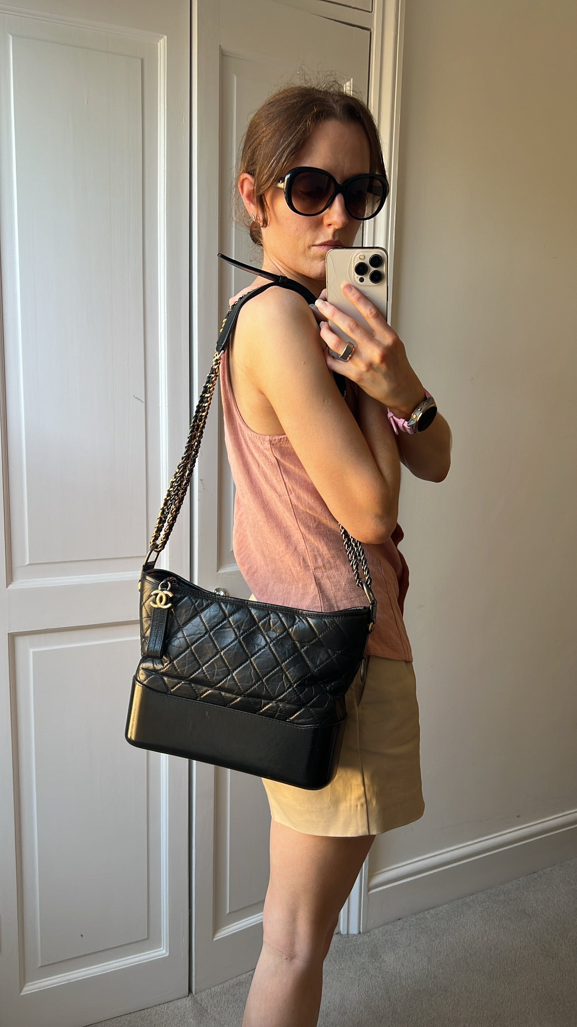 Chanel Medium Black Gabrielle Hobo (RRP £4100)