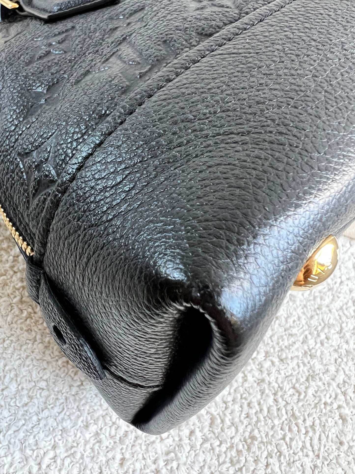 Louis Vuitton Alma Neo BB Black Empreinte  (RRP £2,020)